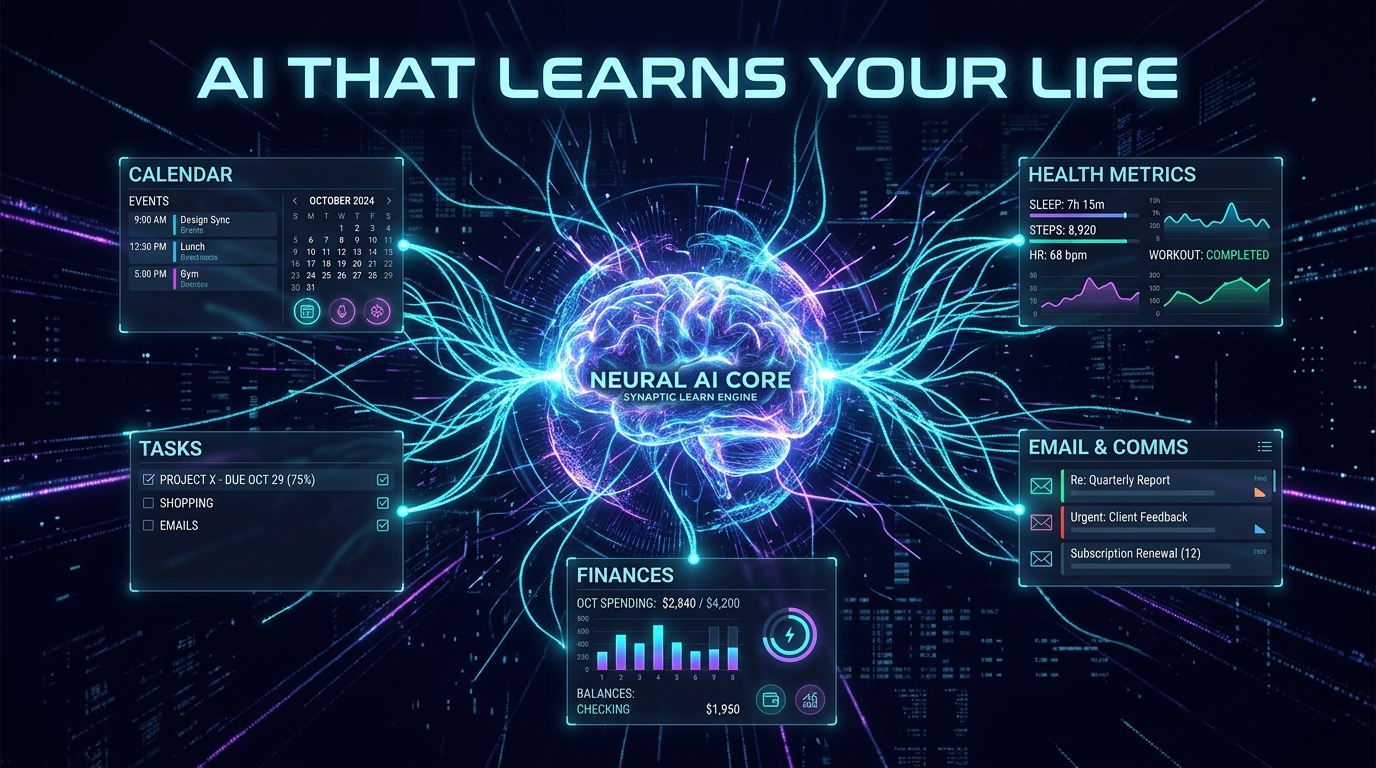 AI-Powered Life Management: Your Personal Dashboard That Learns