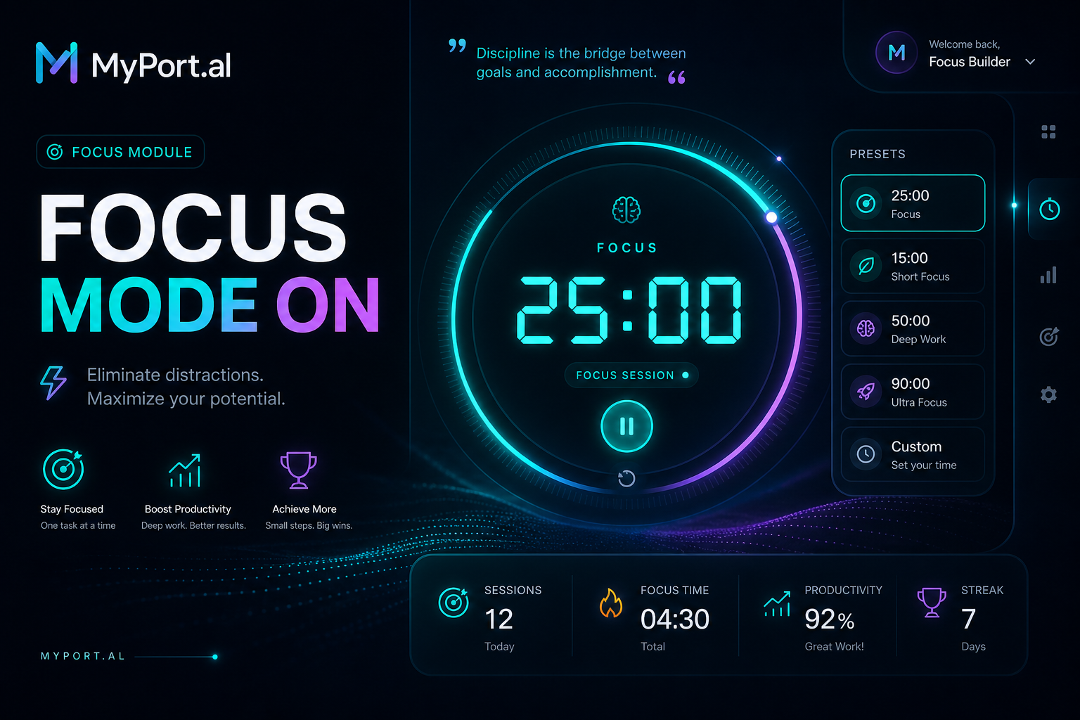 Countdown Timer Module: Focus Sessions That Stay on Your Dashboard