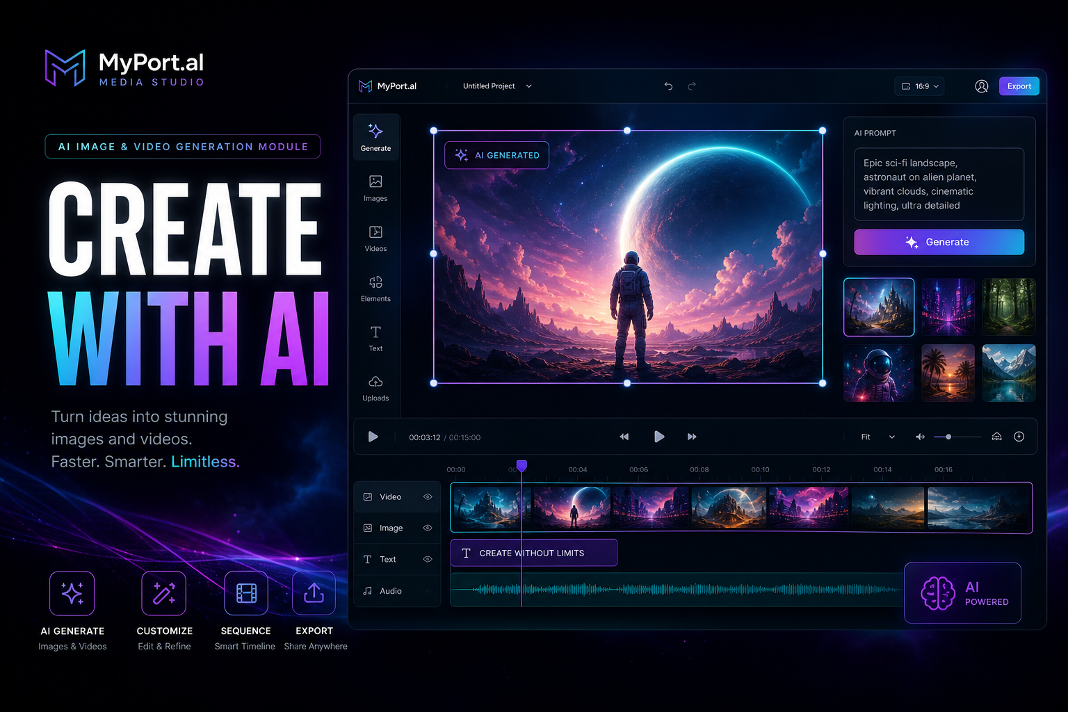 Media Studio Module: AI Images and Video on Your Dashboard