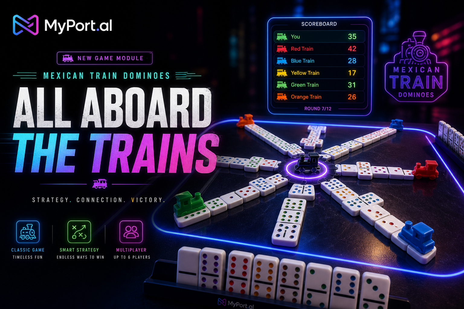 Mexican Train Dominoes: Trains, Strategy, and Stats on Your Board