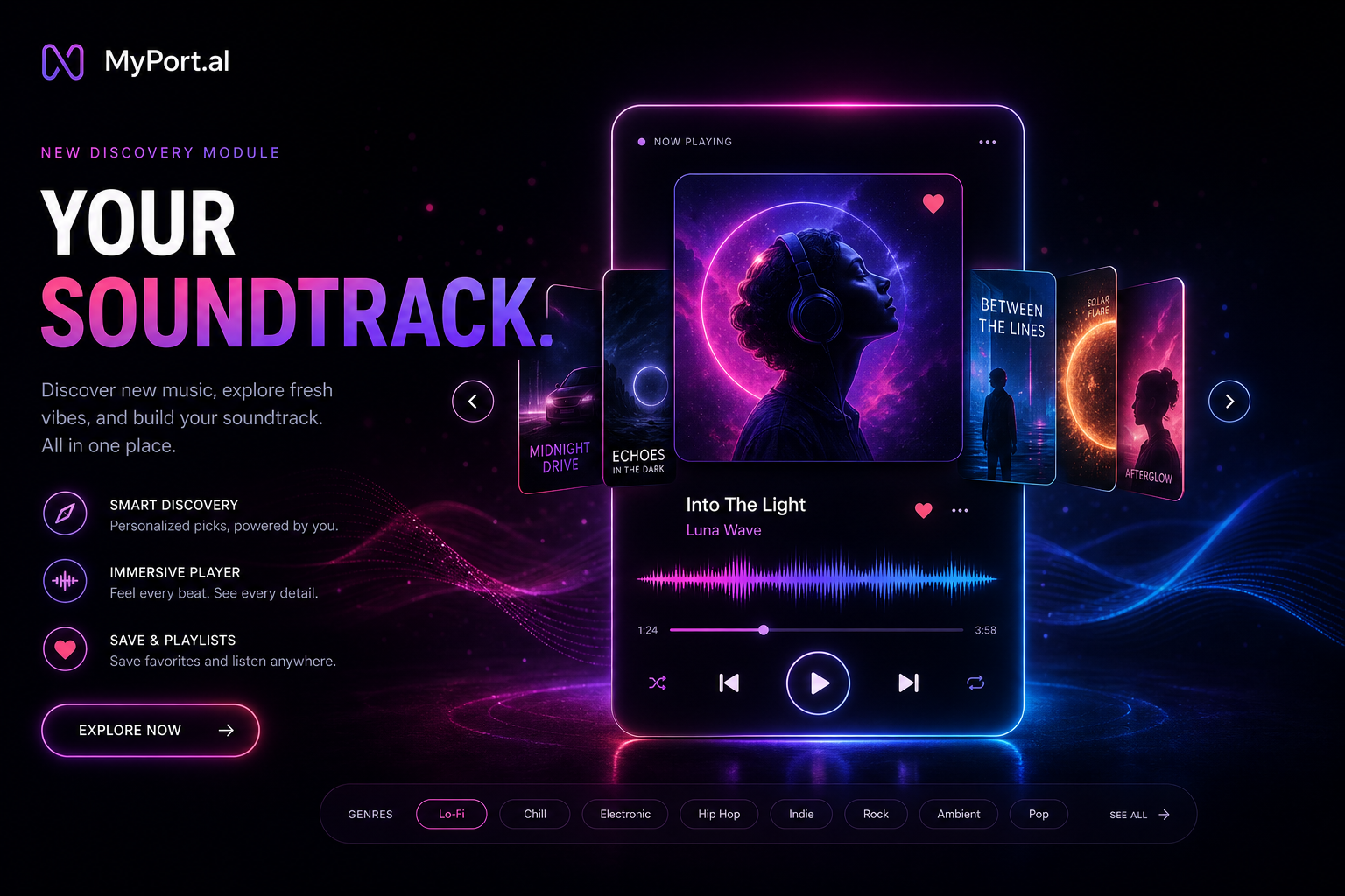 Music Player: Discover, Play, and Queue Without Switching Apps