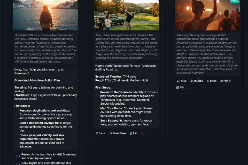 Bucket List preview