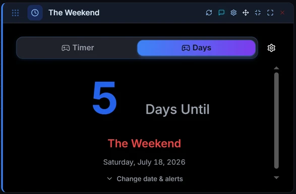 Countdown Timer preview